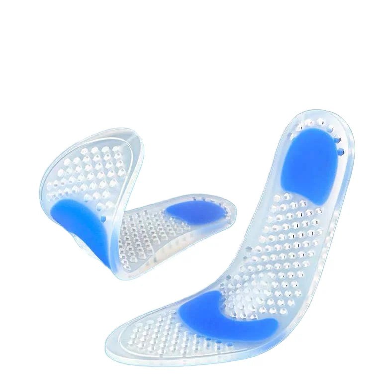 Plantillas Para Zapatos Lightweight Honeycomb Breathable Silicone Sports Insole Increase and Thickening Insole for Shoes