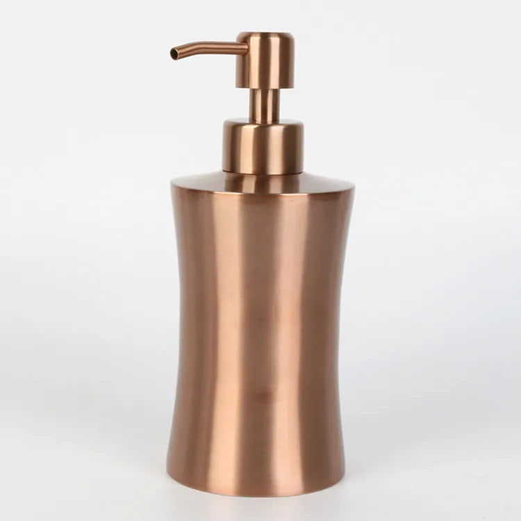 Commercial Modern Stainless Steel Rustproof Dish Soap Dispenser Bottle with 360 Degree Rotation Pump for Shower Use