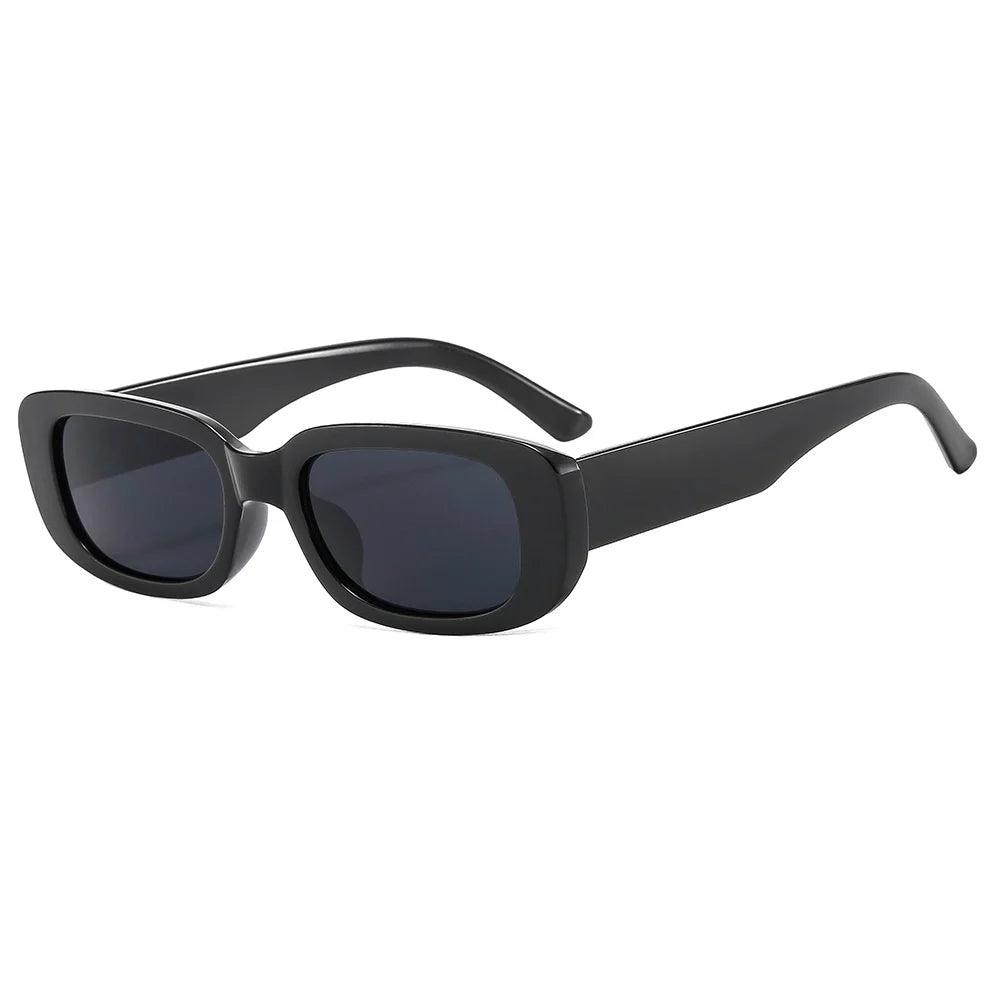 Vantage Women's Designer Sunglasses UV400 Optical Lenses PC Small Rectangle Square Frame Y2K Fashion Style Logo Lens Ready Sh