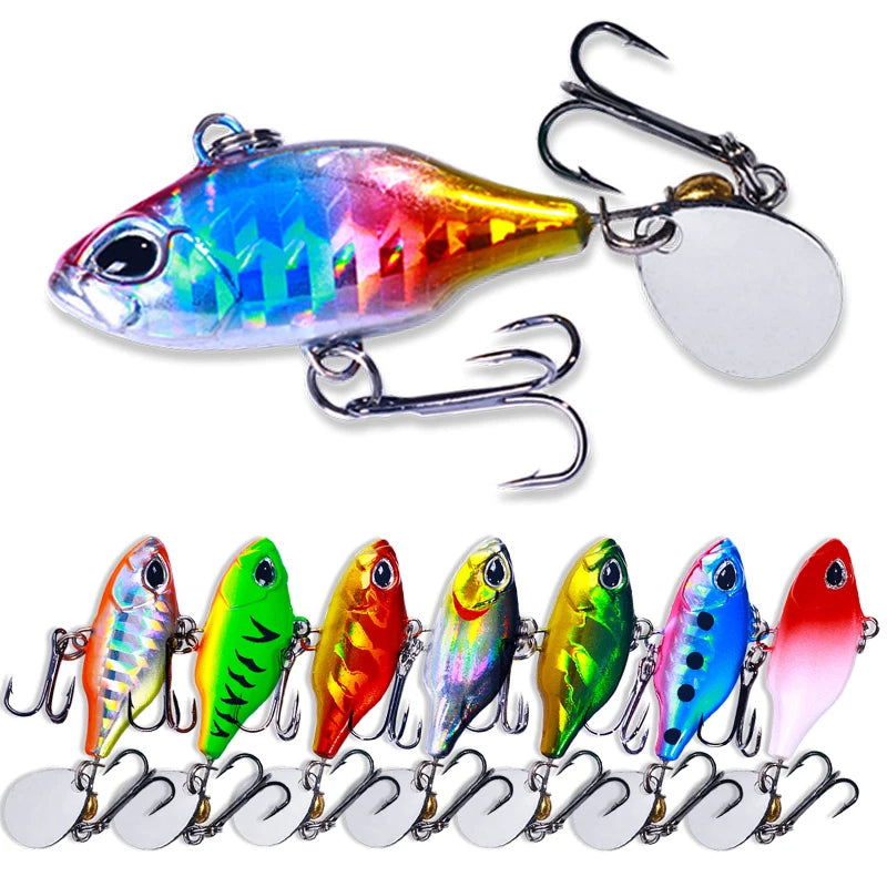 5.2cm/8.5g  Metal VIB Hard Fishing Jig Lures Baits Artificial Swimbait