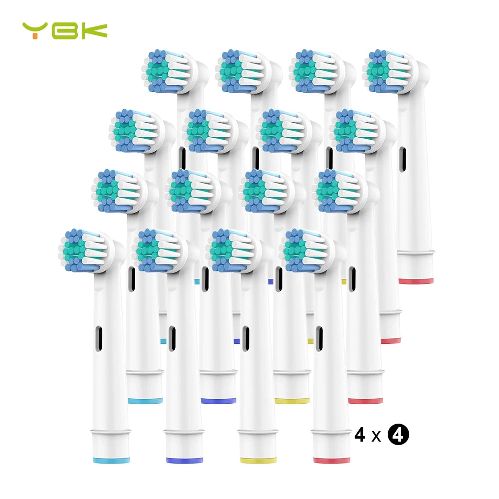 20packs Custom Full Model Electric Toothbrush Factory Wholesale Sensitive Toothbrush Head Medium Compatible for Household