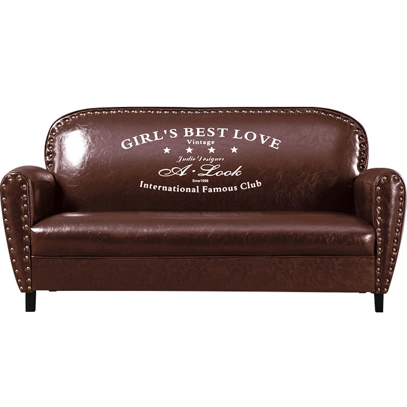 Small Fresh Sofa and Clothing Store Small Unit Rental Room Economy Retro Cafe Bar Cartoon Single Double Three