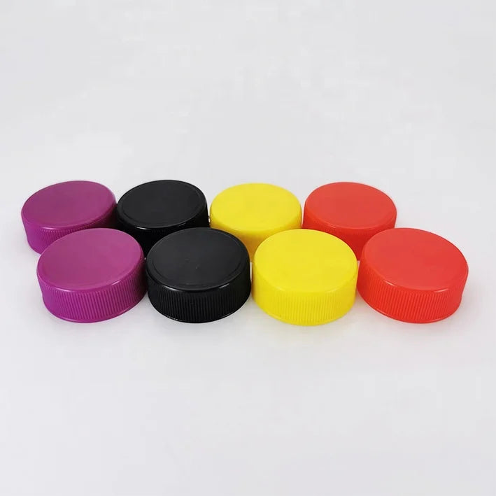 Customize Logo High Quality Plastic Screw Caps 28/400 Cosmetic Packing Bottle Caps Round Shape PP Water Bottles Custom Logo X
