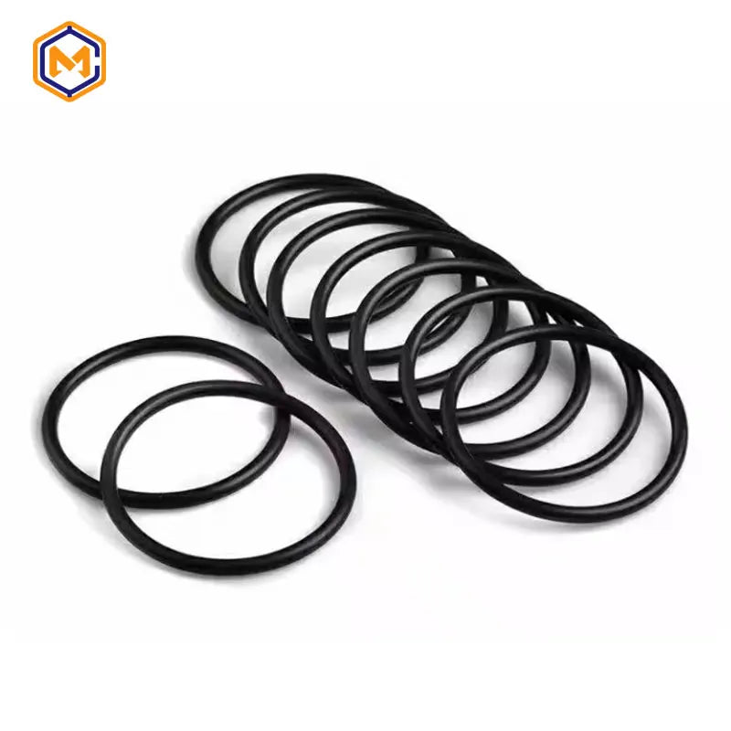Black NBR Buna-N Nitrile  Duro 70 75 80 90 Injector Rubber O Ring 1/1.5/1.8/1.9/2.4mm Thickness Oil Sealing Rings Washers