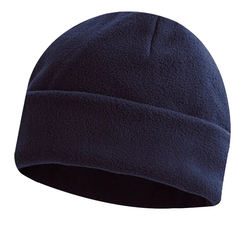 17 Colors Soft Warm Fleece Beanie for Men and Women for Skiing Winter Cycling Travel Common Fabric Feature