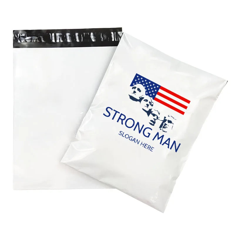 RONGWEN Custom Poly Small Business 28*42cm Eepress Mailer Bags Envelope ECO With Logo For Bags
