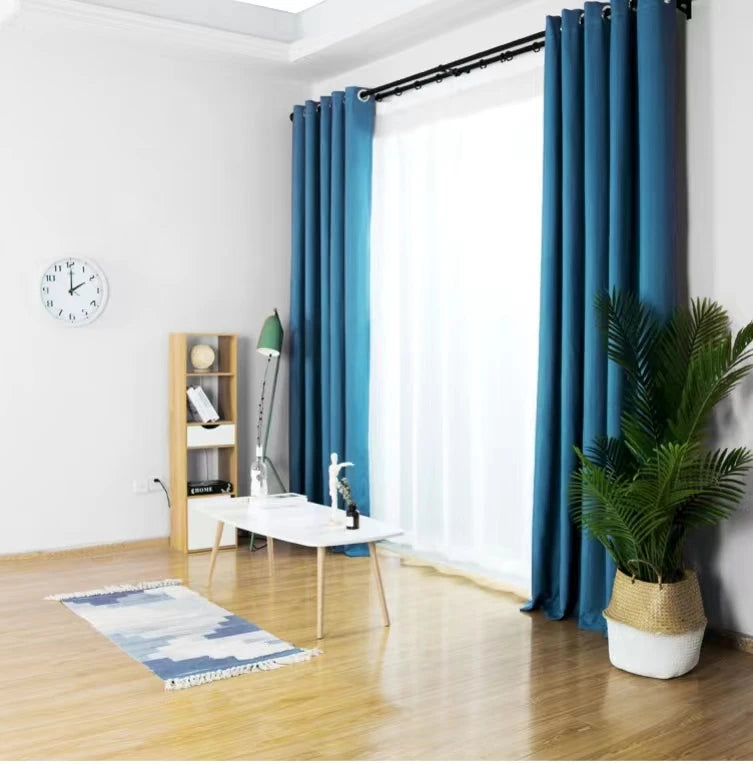 Irini Elegant Polyester Cotton Blackout Curtains Vintage Floral Pattern Customizable Grommet Style Modern Luxury Soundproof