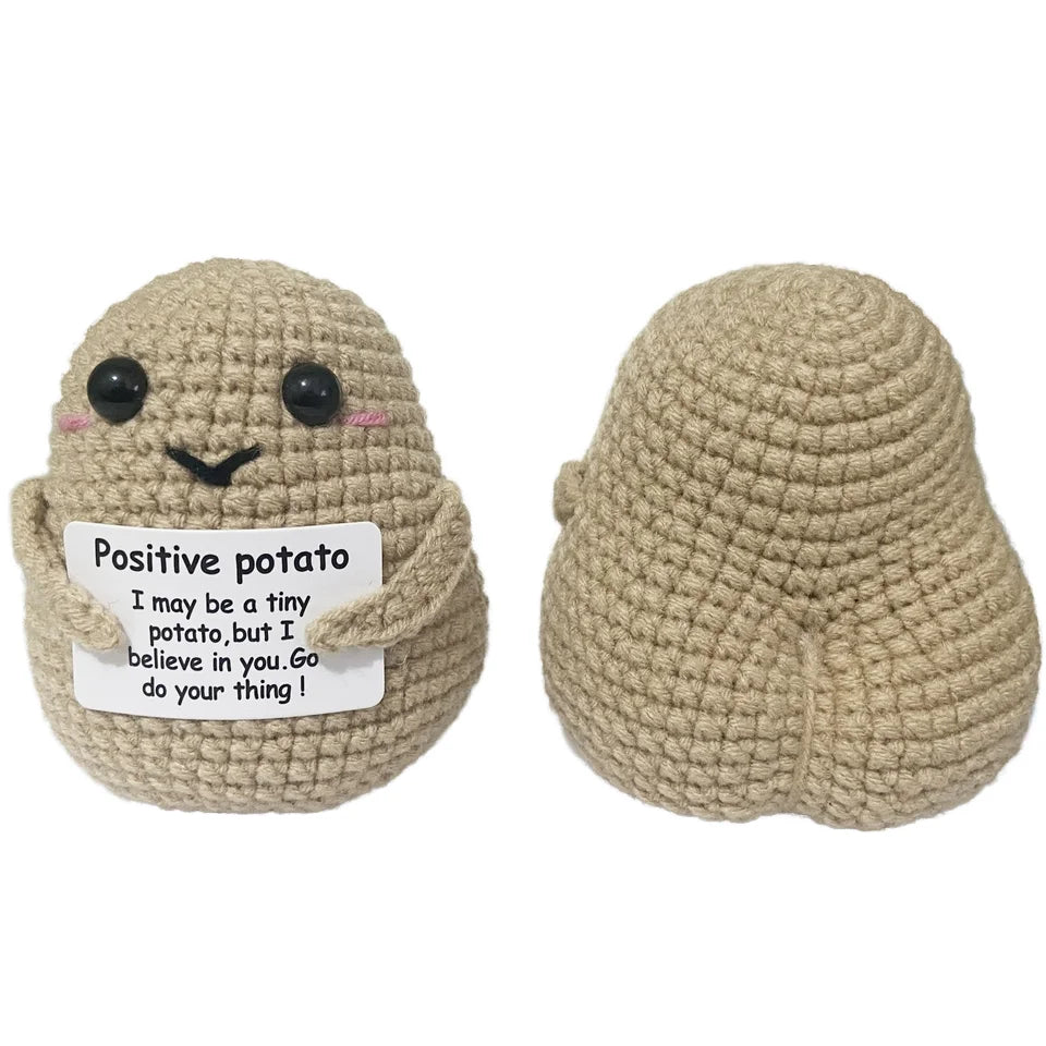 2024 Hot Selling Mini Funny New Big Butt Potato Doll Positive Novelty Gift