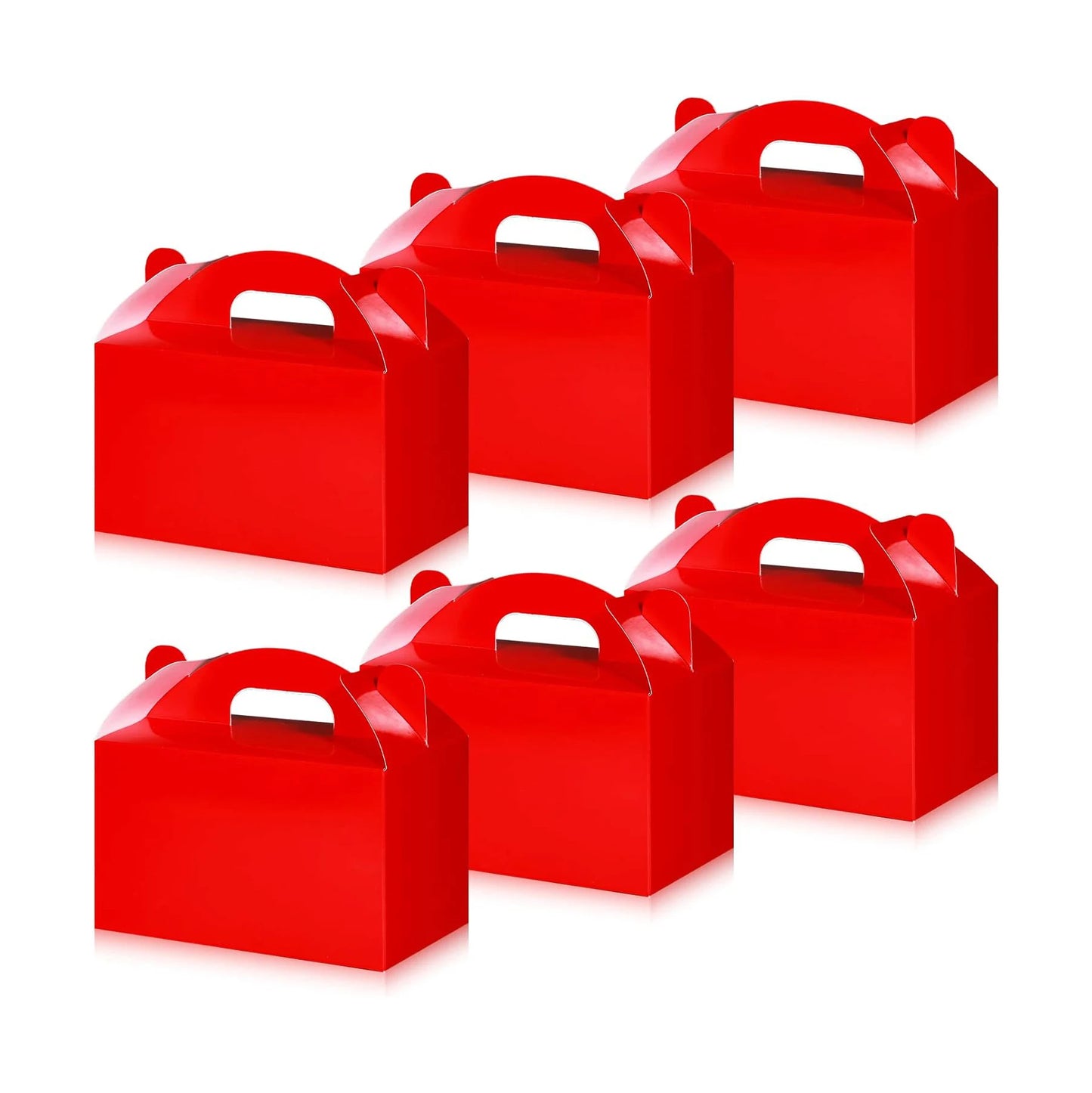 Red Board Wedding Candy Chocolate Festival Happy Baby Birthday Pastry Gift Reusable Portable Paperboard Packaging Box
