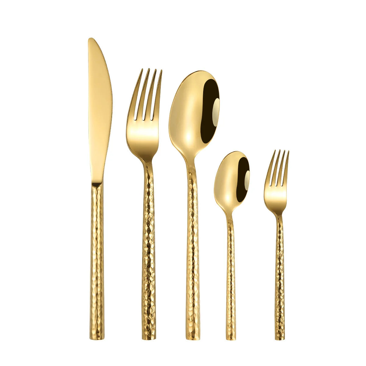 Dishwasher Safe Flatware Stainless Steel Tableware Cutlery Sets Spoon Fork and Knife