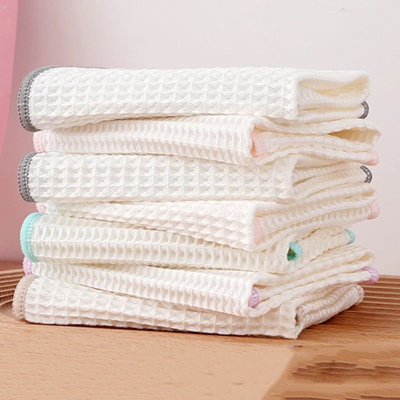 Multifunctional Microfiber Cleaning Cloth Soft Effective for Glasses Car Screens Kitchen Appliances Home Cleaning Essential