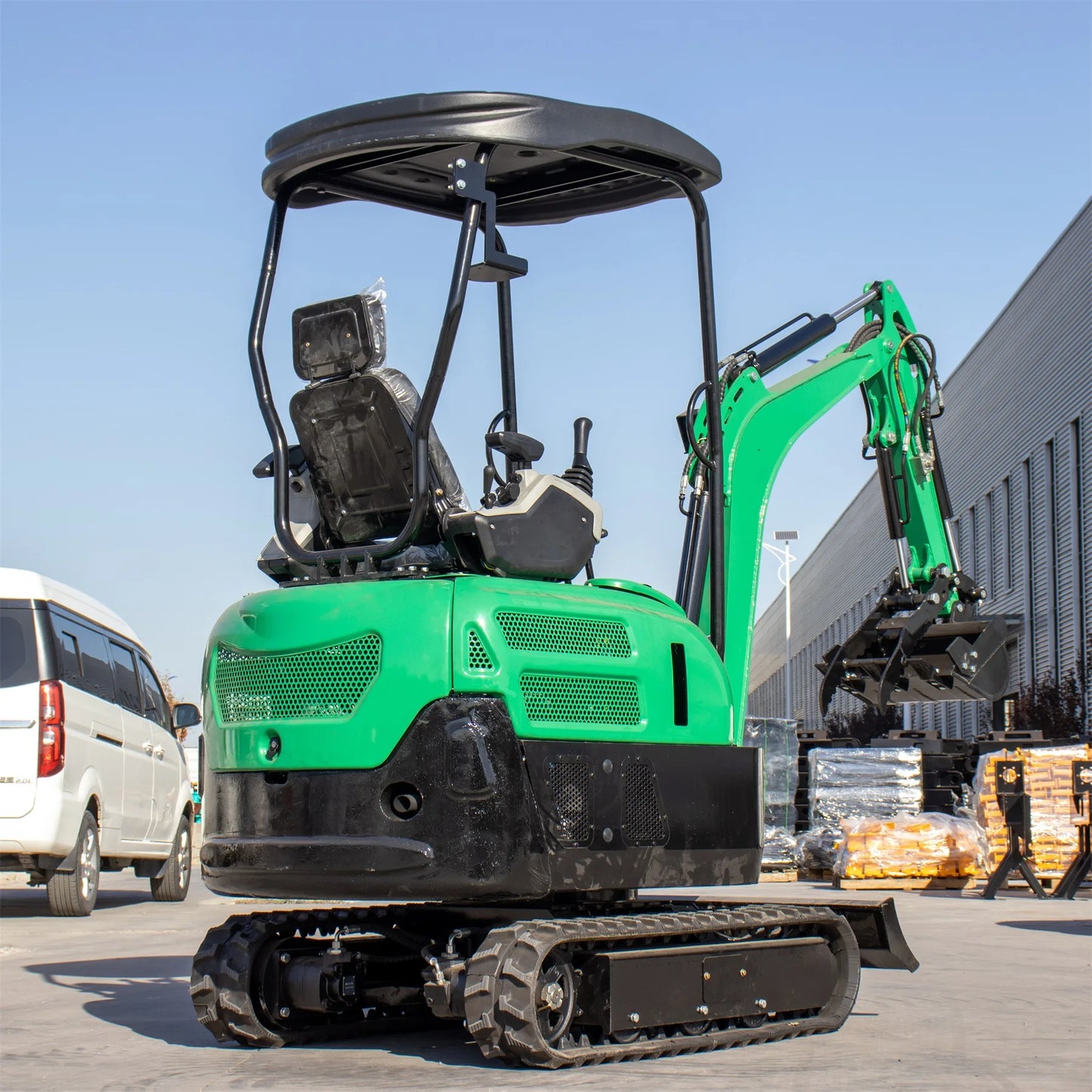MSANG HT20-2 EPA EU5 Certified Chinese Manufacturer Diesel Hydraulic Crawler Mini Excavator 2 Ton 19KW Engine High Digging Po
