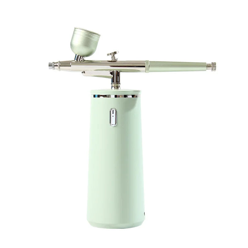 KKS Handheld Moisturizing Oxygen Face Small Bubble Sprayer High Pressure Oxygen Mist Bottle Water Injector 900mAh Battery