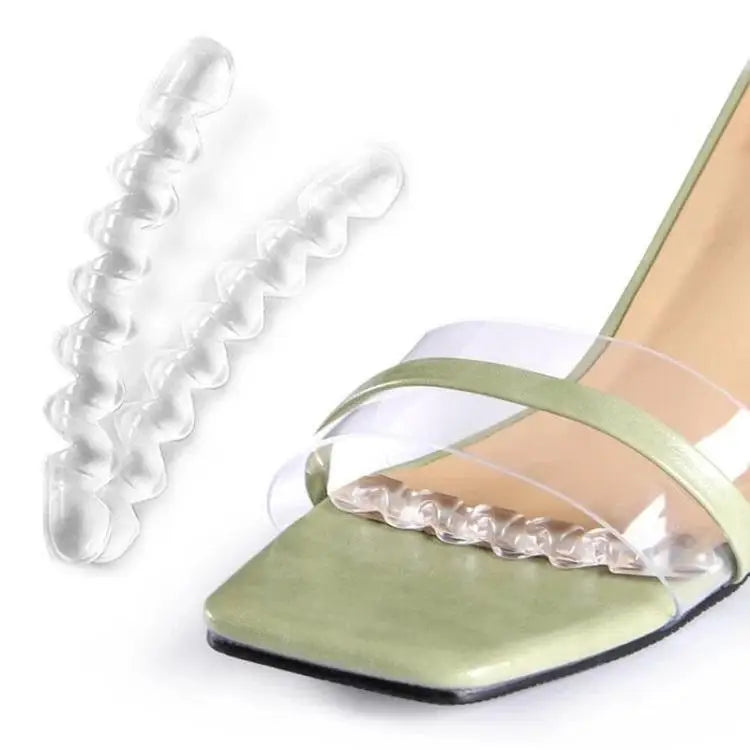Elegant Self-Adhesive Foot Patch Gel Forefoot Pad Non-Slip Insoles Sticker for High Heels Flip Flop Sandals Made PU Material