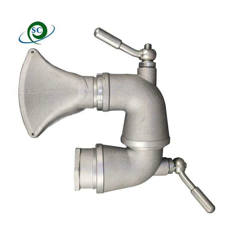 CS New Water Truck Three Bend Duck Spout Universal Forward Flushing Nozzle Car's Three Bend Duck Spout