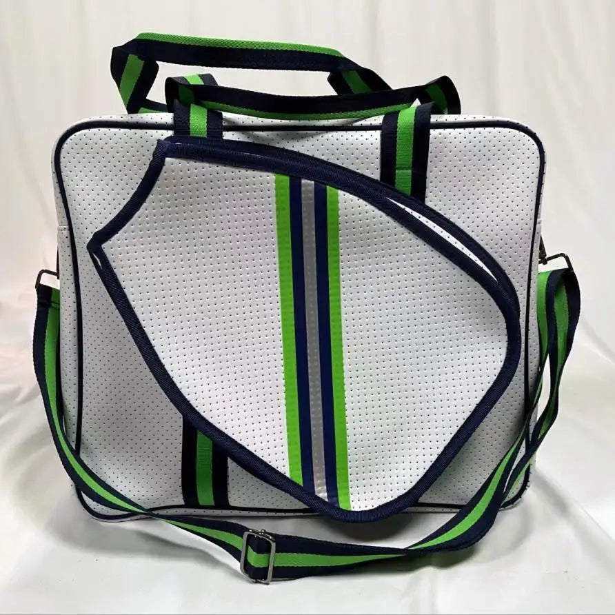Customized Waterproof Neoprene/Nylon Insulated Tennis Racket Duffle Bag Custom Logo 30-40L Capacity for Tennis Paddle Sports