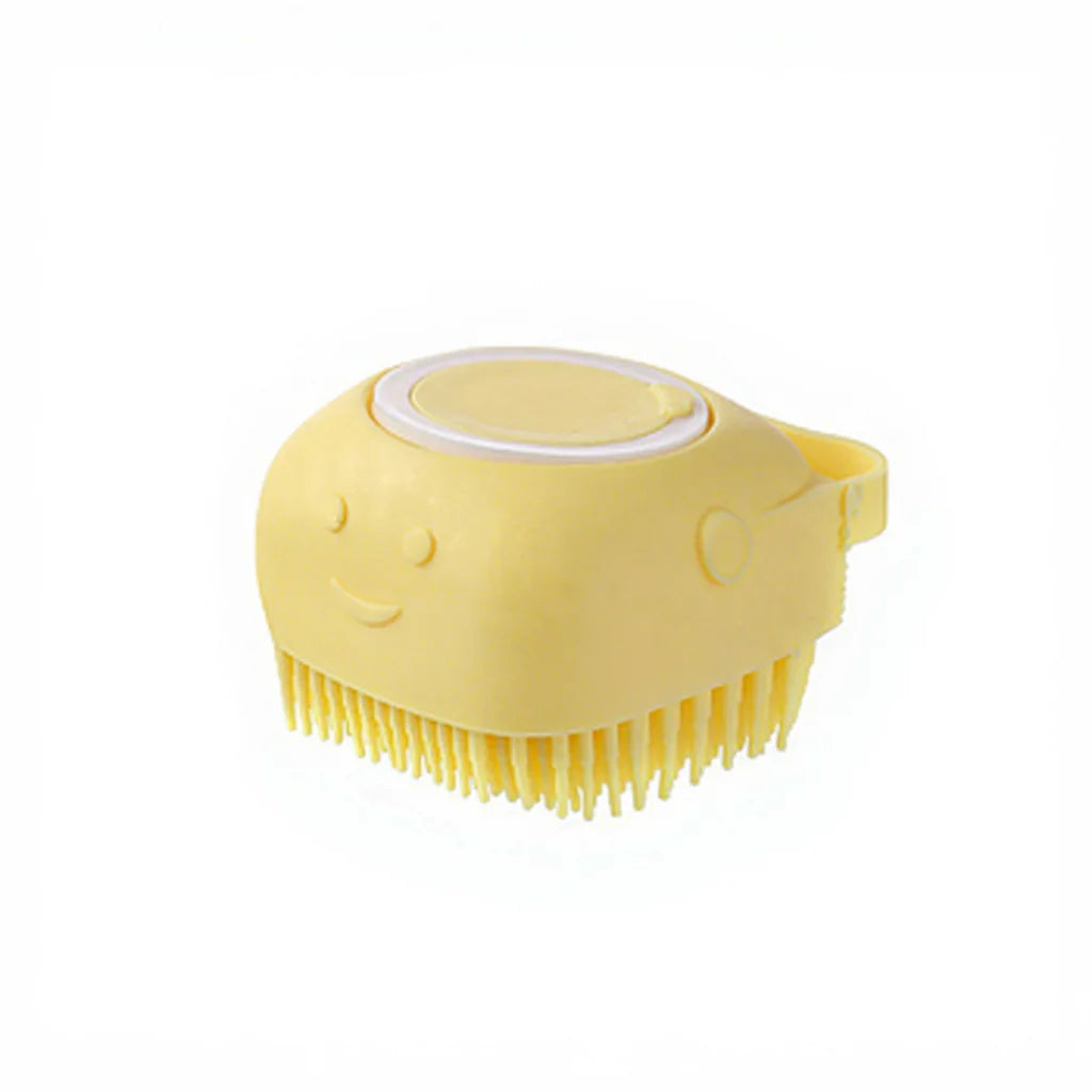 Dog Silicone Washing Comb Cute Soft Massage Bath Brush Floating Hair Dematt Eco-Friendly Multi-Purpose Pet Grooming Tools
