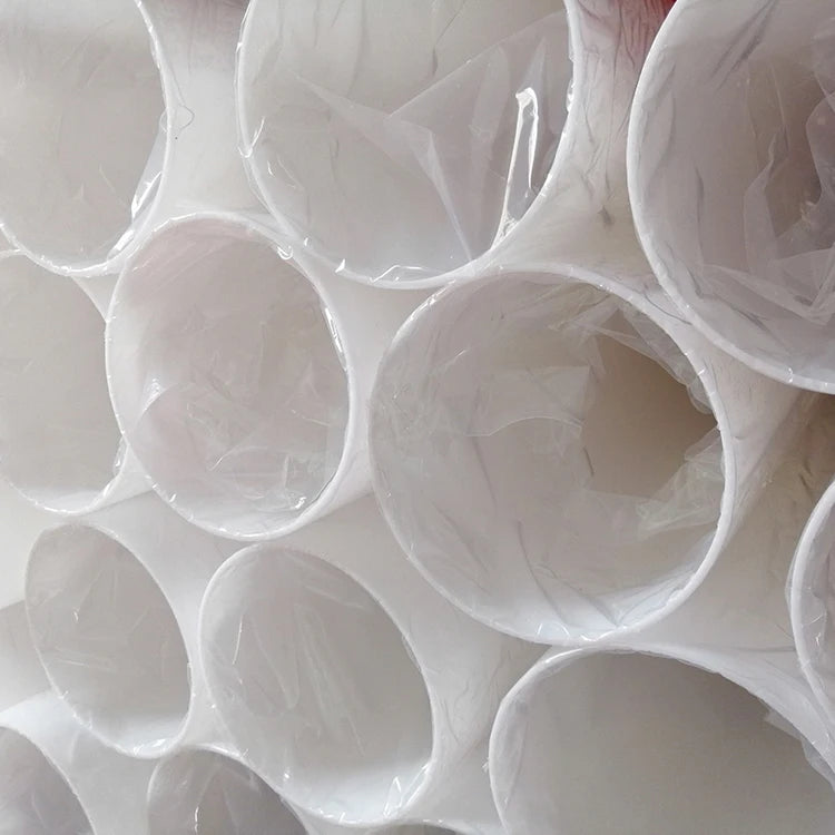 Wholesale Diameter 110mm 120mm 130mm 140mm 150mm Milky White Color Pmma Cylinder Pipe Perspex Plastic Acrylic Round Tube