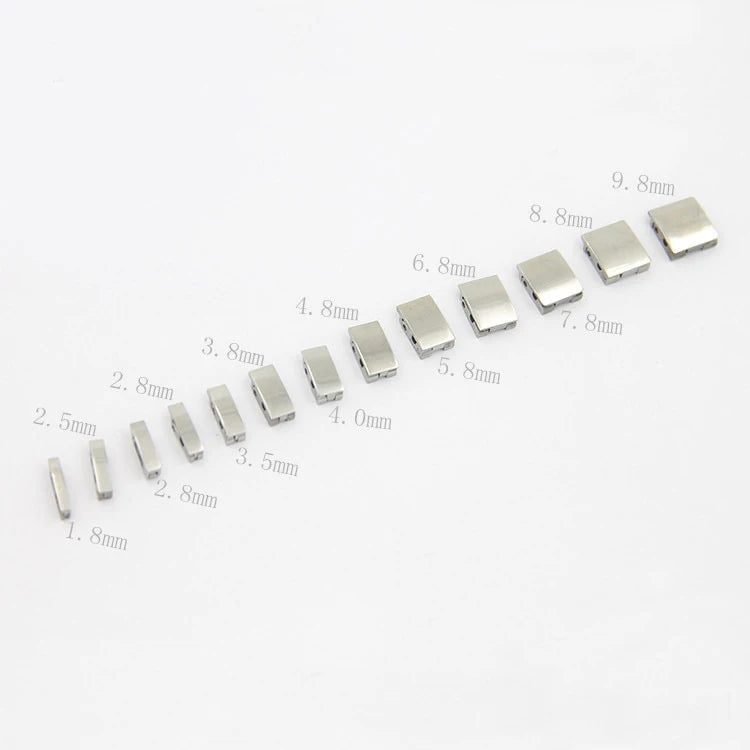 Stainless Steel Jewelry Buckle 90 Degrees Open and Close Polishing Manufacturers Accessories Buckle Bracelet Clasp