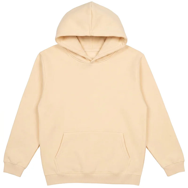 Custom Logo Causal Wearing Solid Color Hoodie Pullover Hoodies Sport Suits Thicker  Men & Woman Hoodie Suit