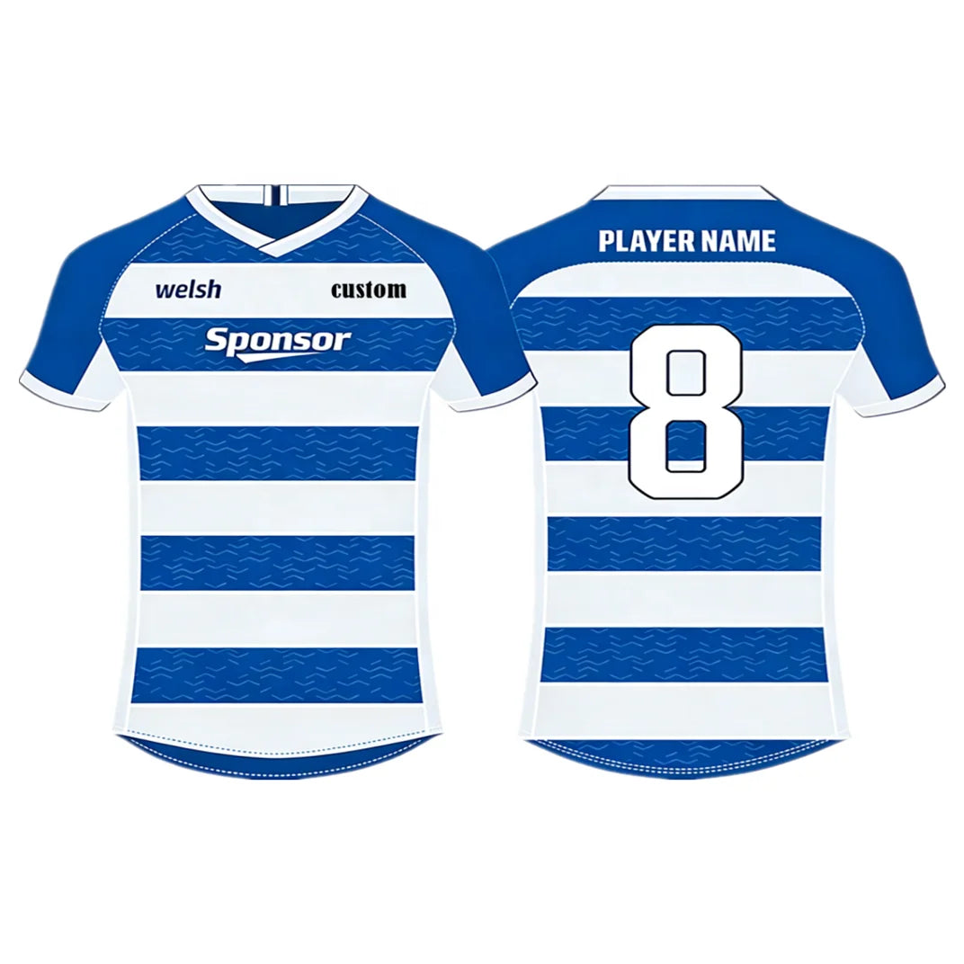 Custom Wholesale Plus Size Sports Football Wear for Men Rugby Jersey Shirt Shorts Sets OEM Service Sublimation Rugby League K