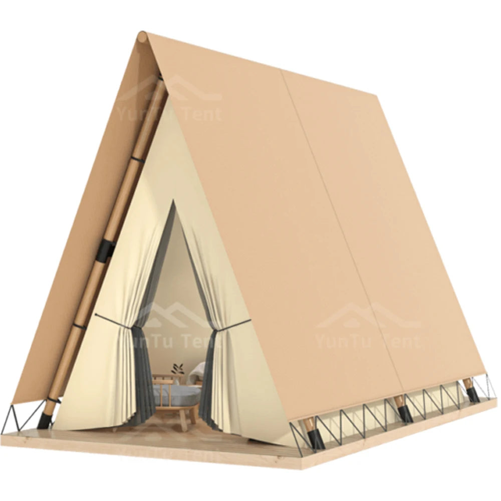 Quality Outdoor Waterproof Living Resort Hotel Luxury Canvas Safari Indian Glamping Venus Tent House