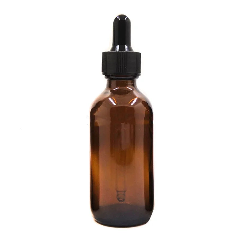 2025 Hot Selling Wholesale Amber Cosmetics  Essential Oil Face Serum Boston Glass Dropper Bottles