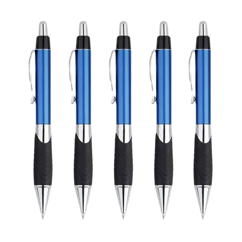Promotional Cheap Plastic Ballpoint Pen Soft Rubber Grip Customize logo Ball Point Pen