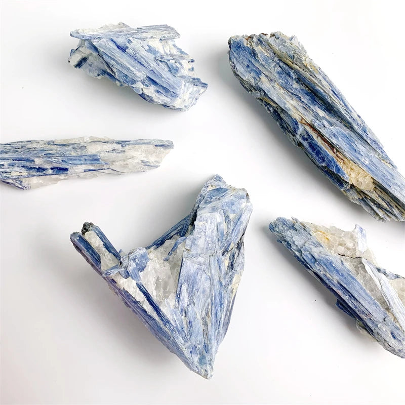 Wholesale Natural Crystal  Healing Stone Rough Blue Kyanite Specimen for Decoration
