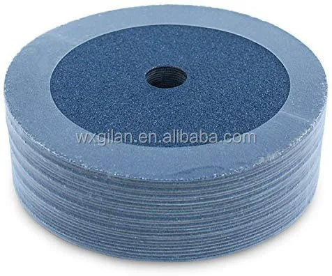 Aluminum Oxide Resin Fiber Disc Sanding Disc for Metal Stainless Steel Polishing Grinding