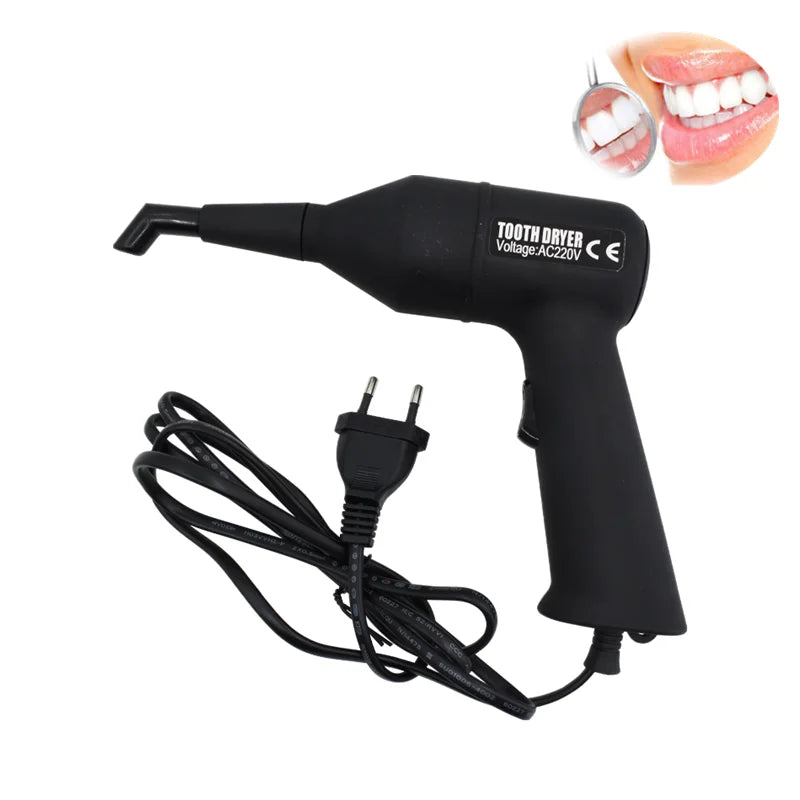 Dental Equipment Portable Oral Tooth Dryer 110V/220V Air Blower Orthodontic Veneer Hair Hot and Cold Wind Teeth Drying Machin