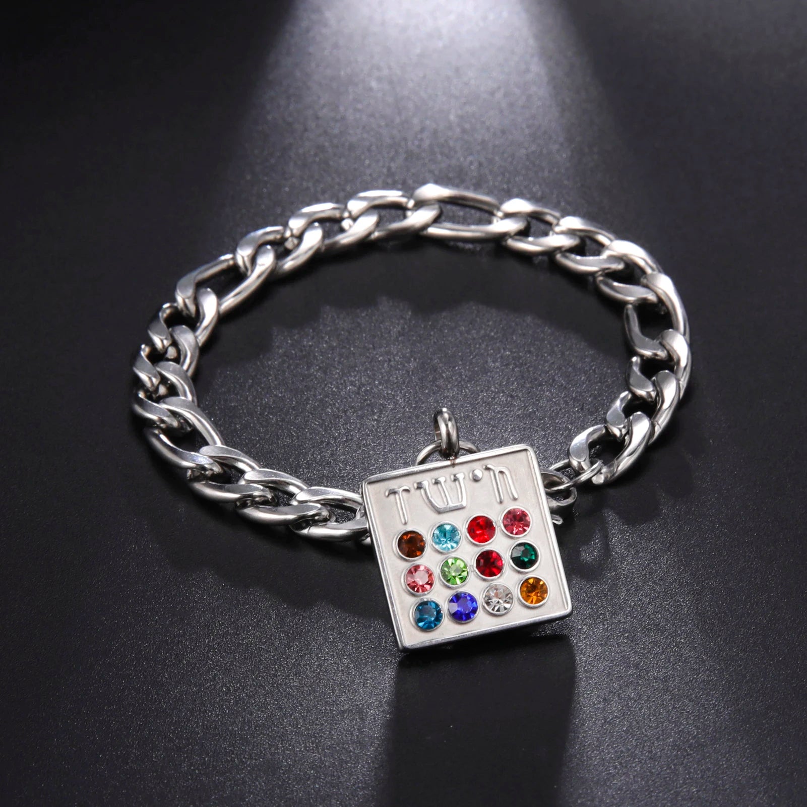 12 Tribes High Priest Chain Stainless Steel Bracelet Women 18K Gold Plated Fashion Jewelry Bracelets