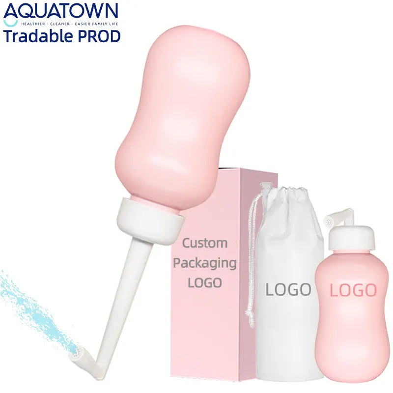 Handy Care Perineal Rinse Travel Shattaf Bidet Bottle Postpartum Care Peri Bottle Retractable Nozzle Portable Bidet