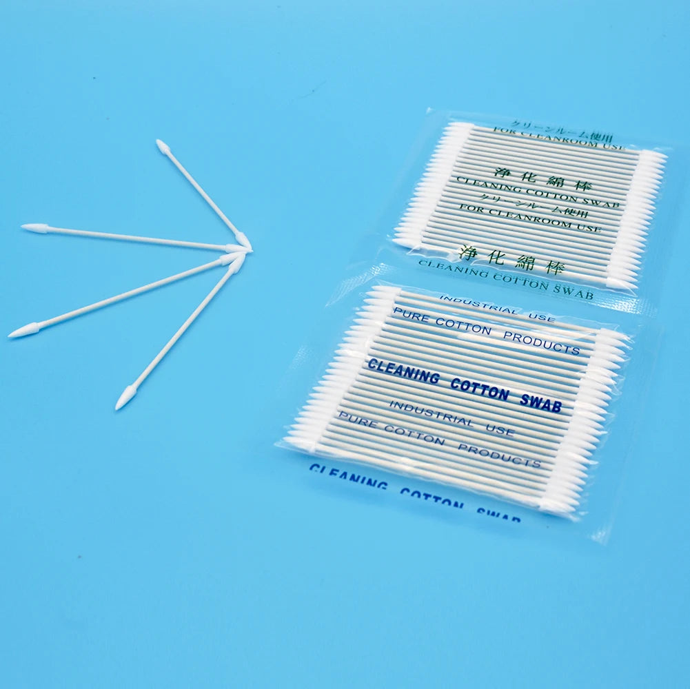 SC FC ST D4 E2000 Fiber Optic Connector Cleaning Sticks Anti-Static Fiber Optic Mini Clean Swab