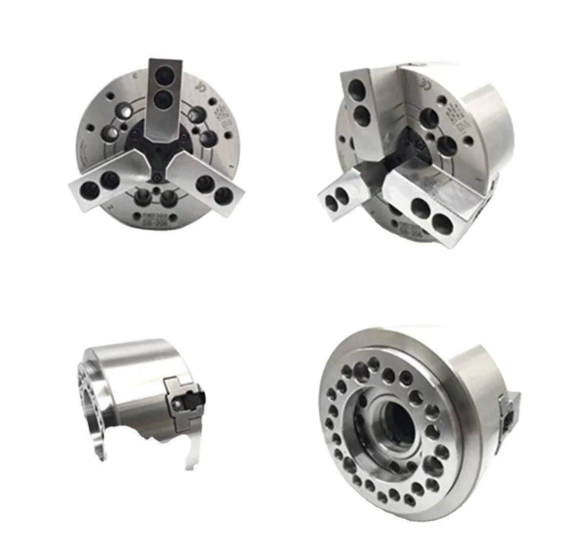Chinese Chuck Brand New 8-inch 3-Jaw Self-Centering Pneumatic/Hydraulic Through-hole 52mm OD 200mm CNC Lathe Machine Steel Ch