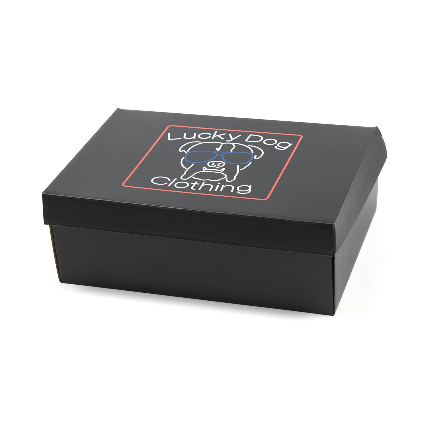 Plain Friendly Customize logo Printed Full Black Flat Corrugated Packaging Paper Shoes Shipping Boxes