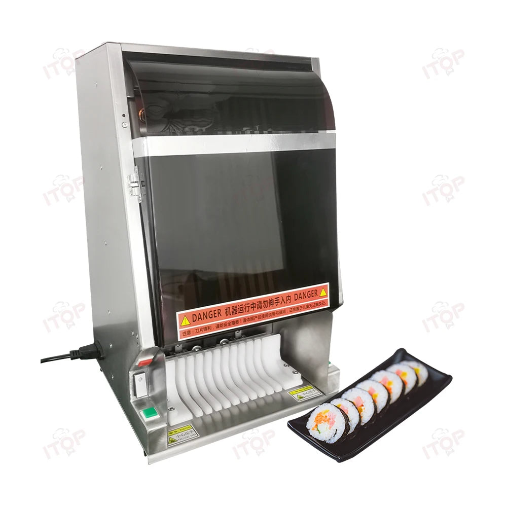 Sushi Slicing Machine Sushi Cutter Round Sushi Roll Making Cutting Machine