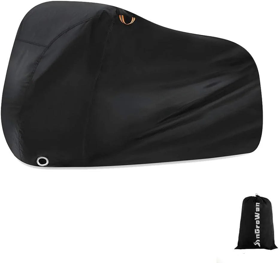 Factory Waterproof Windproof Dustproof 190T Polyester Taffeta Fabric Outdoor Bike Cover Bicycle Storage for MTB Road E-bike