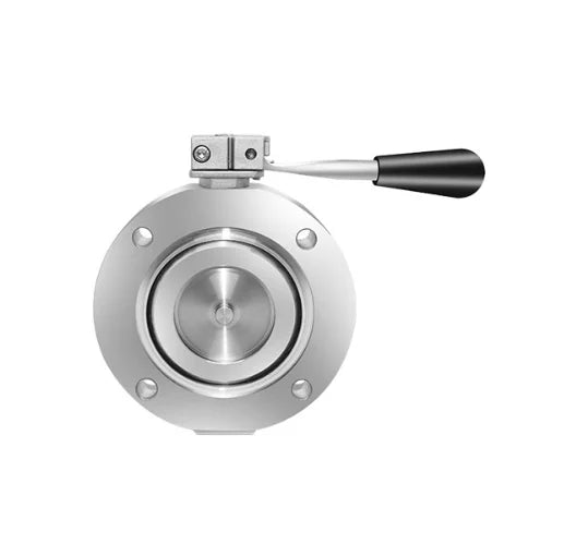 GI 25 32 40 50 63 80 100 125 160 200 250 300 400 Vacuum Stainless Steel SS Manual butterfly Valve