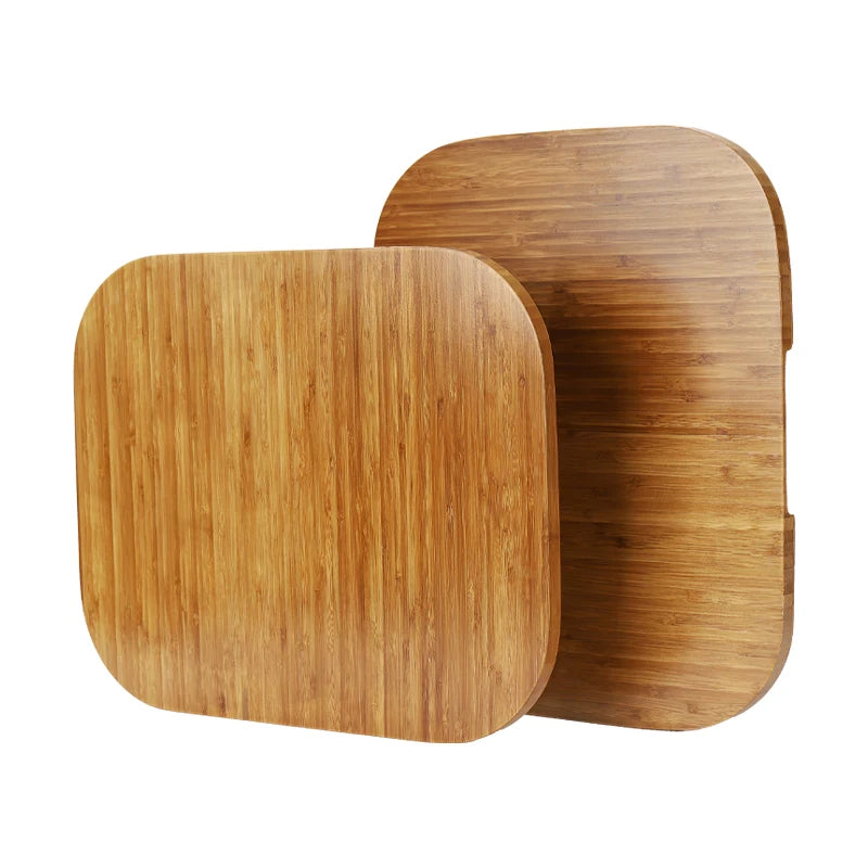 Bamboo Cutting Board Kitchen Chopping Boards with Juice Groove Meat Cheese Fruit Vegetables Butcher Block Carving Boards