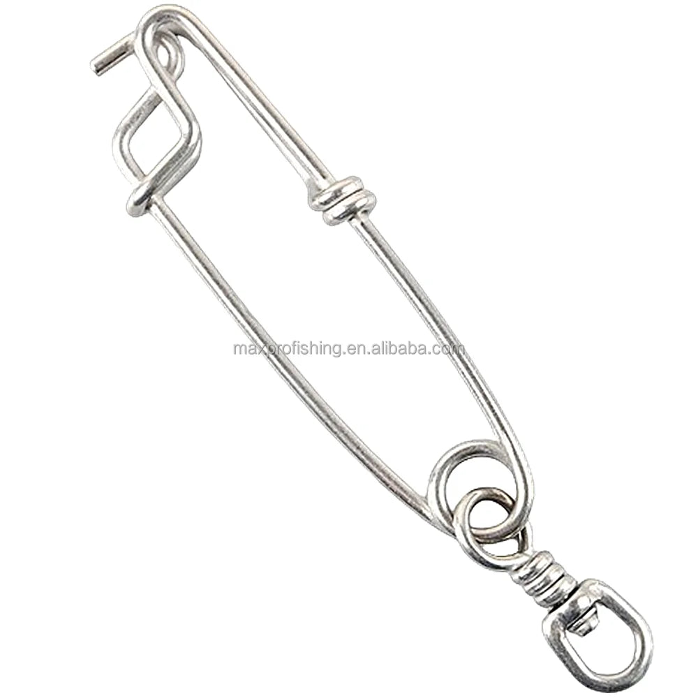 4inch 5inch 6inch Durable Natural Color Marine Saltwater Commercial Fishing 304 Stainless Steel Tuna Longline Shark Swivel