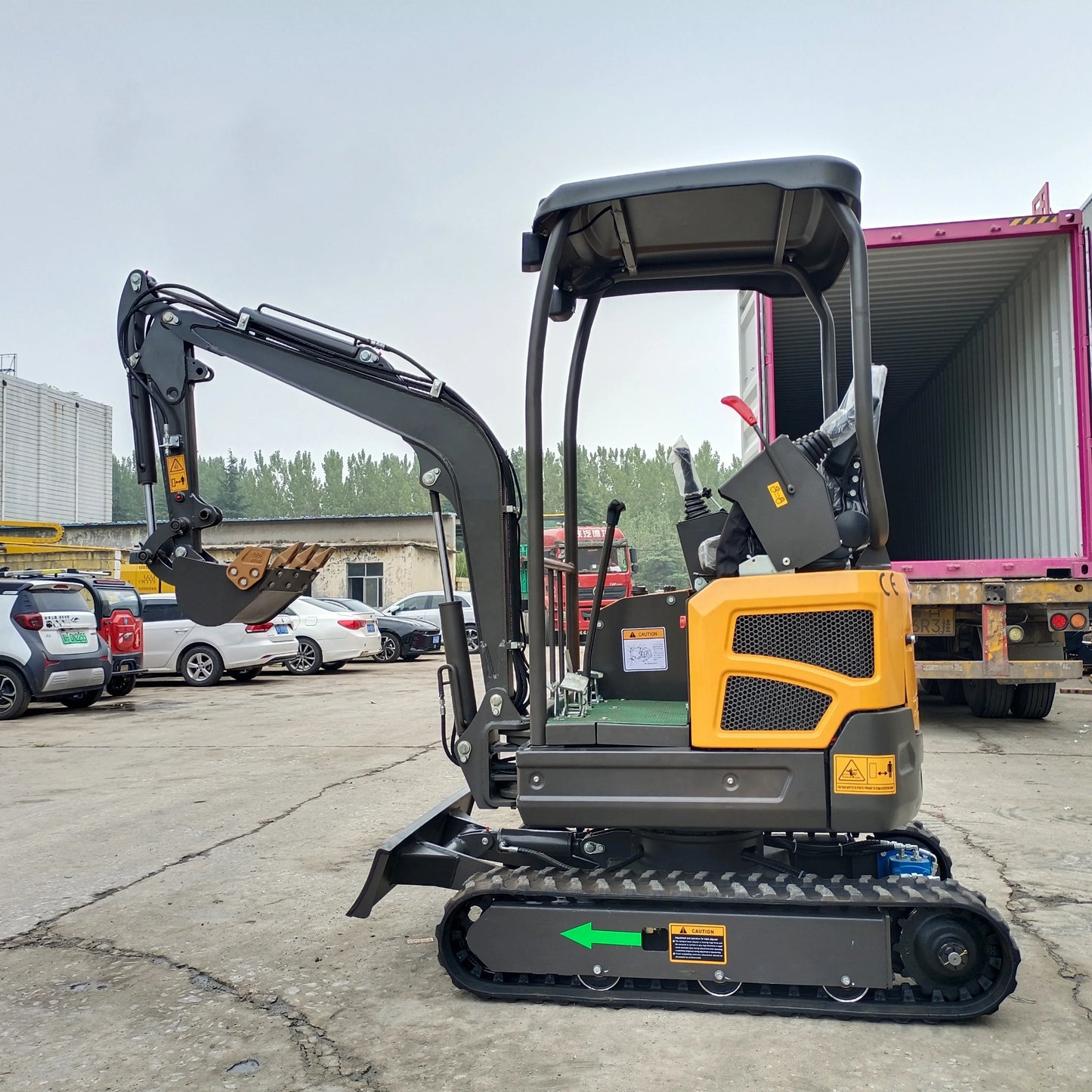 1 Ton 1.5 Ton 1.8 Ton 2ton 2.7 Tonne 3 t 3.5 Ton Diesel for Engine Crawler Mini Excavator with 1 Year Warranty