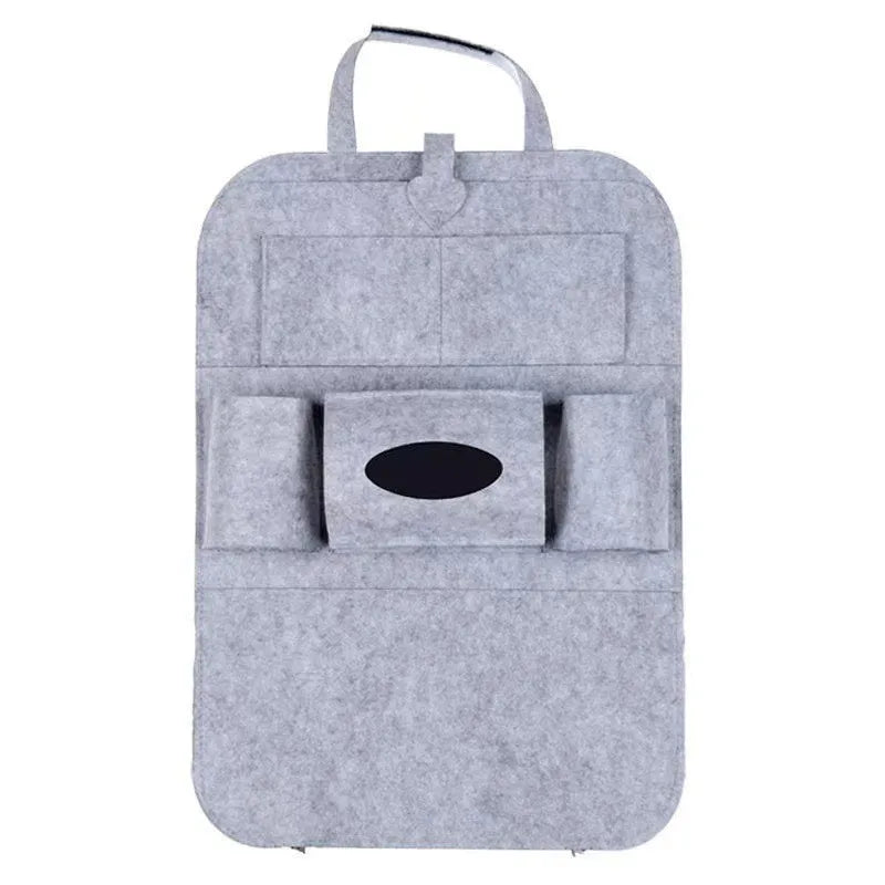 New Multifunctional Car Seat Back Pocket Storage Bag Seat Back Miscellaneous Bag Waterproof and Stain Resistant Storage Bag