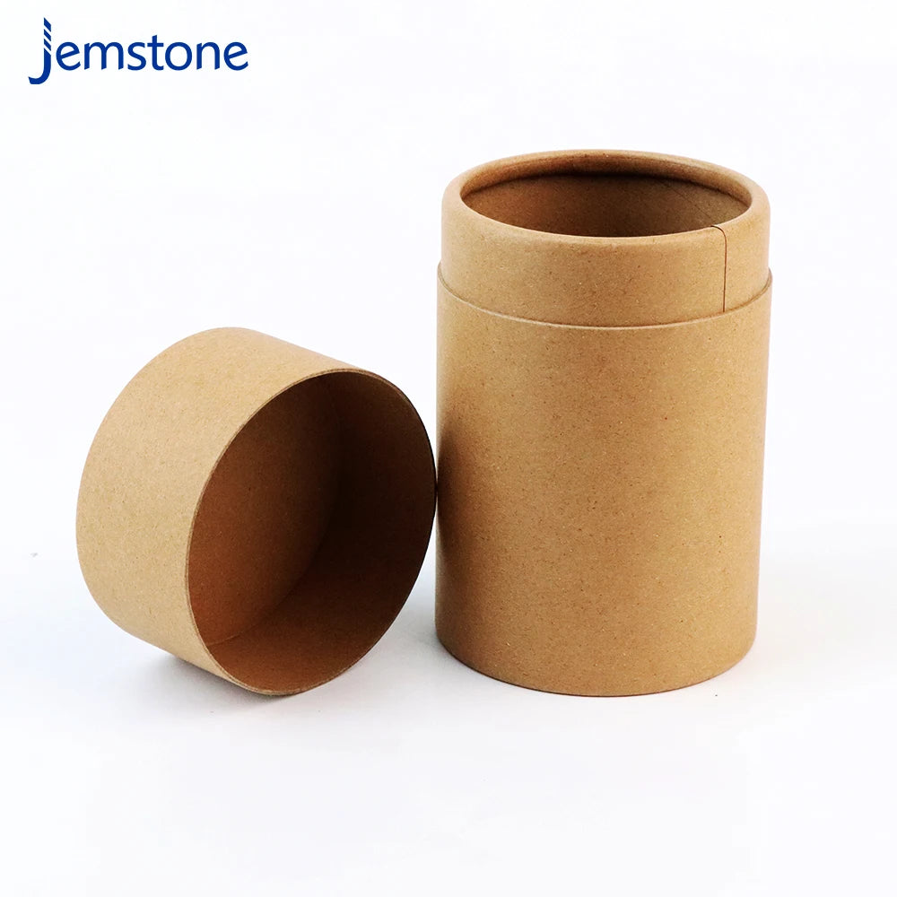 Wholesale Fast Shipping Cosmetic Kraft Cardboard Tube Packaging Box Biodegradable Kraft Paper Tube Packaging