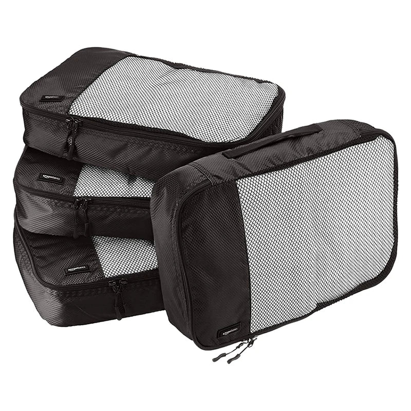 Custom Travel Organizer Storage Bag Luggage Packing Cubes Set Bag for Men and Women