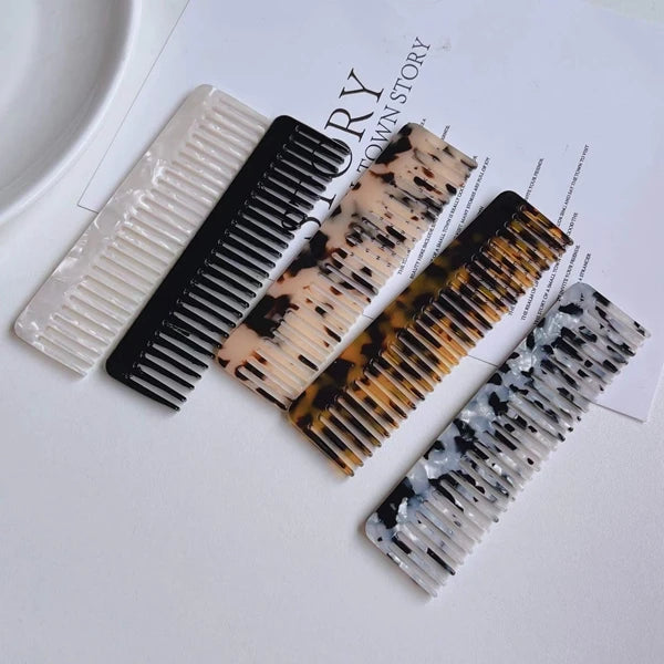 DIY Fancy Cellulose Acetate Hair Comb Handmade Hairpin Hair Accessories