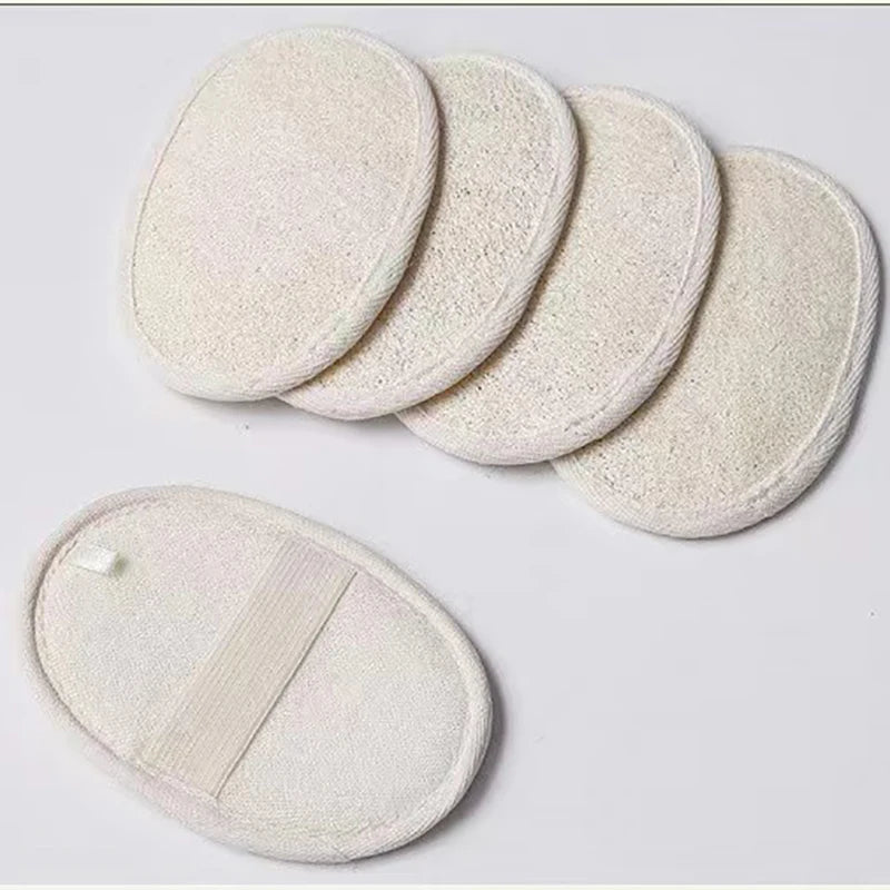 Natural Eco-Friendly Body Scrubber Loofah Sponge and Shower Luffa Mesh Biodegradable Bath Scrub for Bathroom Use