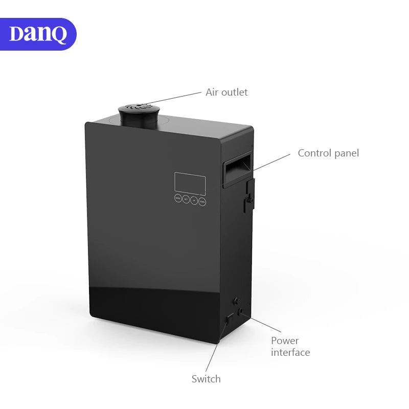 DANQ Wholesale Air Fragrance Spray Customer Scents Wireless Aroma Diffuser SPA Shop Nebulizer Aroma Diffuser Machine