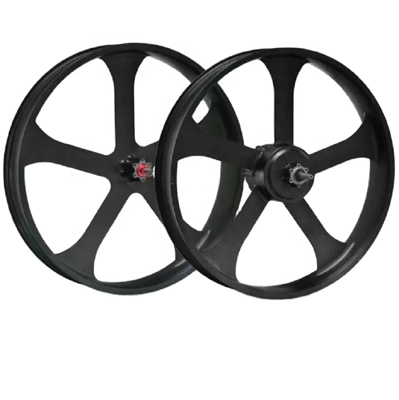 26 Inch Snow Ebike Rims Fat Bicycle Wheels Sand Beach Bike Wheel 5 Spoke  Magnesium Alloy Rims for Electric Snow Bike