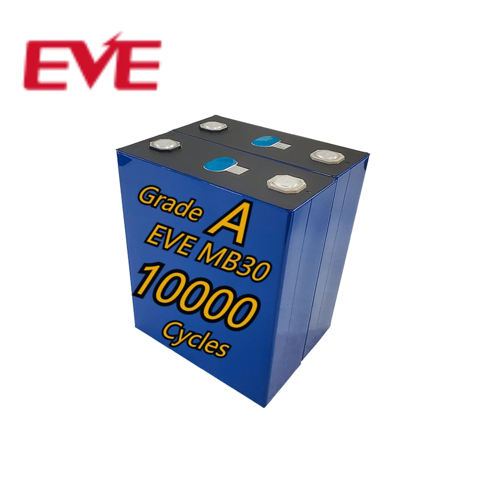 EV E Batteries MB30 306A 314A LiFePo4 Battery a Grade with Studs High Cycles 10000 Cycles for Home Energy Storae System